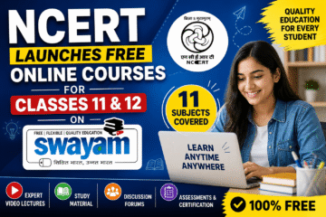 NCERT SWAYAM FREE ONLINE COURSES FOR CLASS 11 & 12